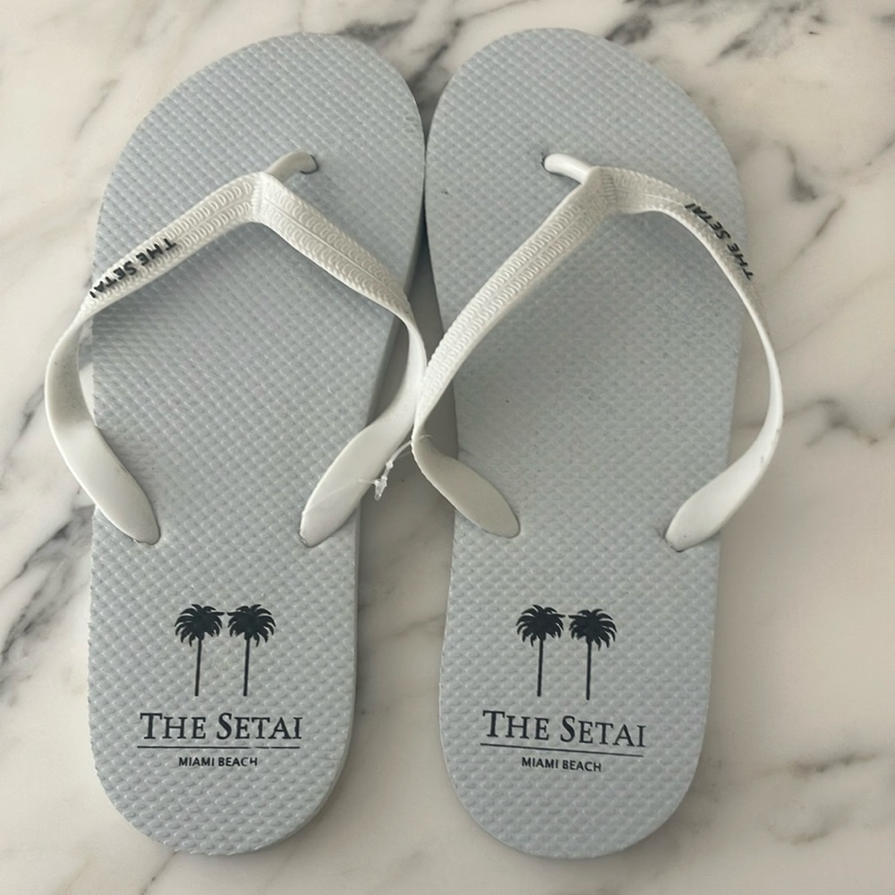The Setai Miami Beach Flip Flops